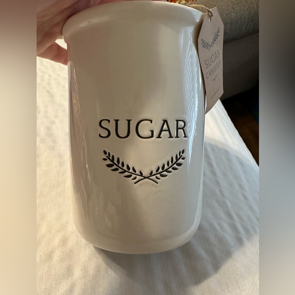 SUGAR Canister with lid by Eccolo